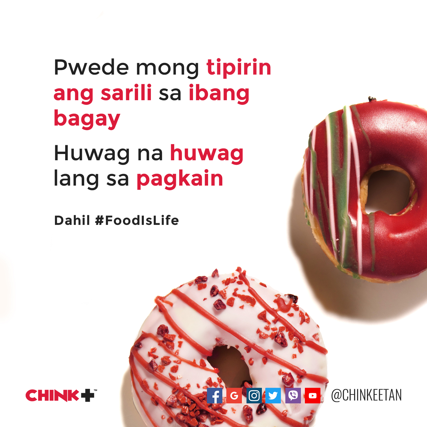FOOD IS LIFE | Chinkee Tan, Wealth Coach Philippines