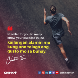 In order for you to really know your purpose in life, kailangan alamin mo kung ano talaga ang gusto mo sa buhay.